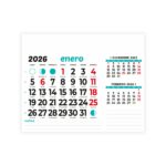 Faldilla calendario 2026 15 cm - Imagen 3