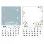 Calendario con Adhesivo CNA10 6 uds.