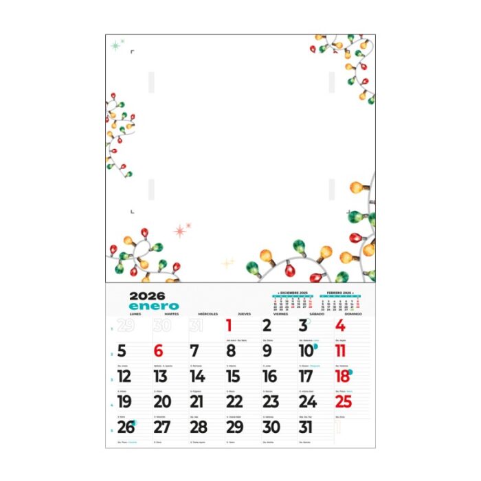 Calendario con Adhesivo CNA10 6 uds. - Imagen 2