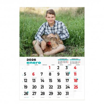 CALENDARIO  43,5x63 cm AÑO 2026