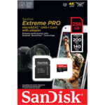 TARJETA MICRO SD 256 GB SANDISK EXTREME PRO (200MB/SG)