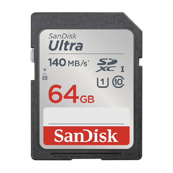55964_tarjeta-sd-64-gb-ultra-140-mbseg-class-10-full-hd TARJETA SD 64 GB ULTRA (140 MB/SEG) CLASS 10 FULL HD - Imagen 1