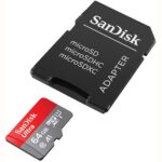 TARJETA MICRO SD 64 GB SANDISK ULTRA 140MB/SG CON ADAPTADOR